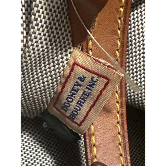 Dooney & Bourke Pink & Brown VTG 
Florentine Leather Satchel Handbag - Picture 16 of 16